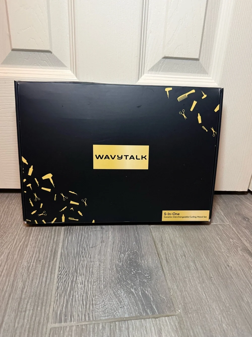 NWT WavyTalk 5-in-1 Curling Wand Set